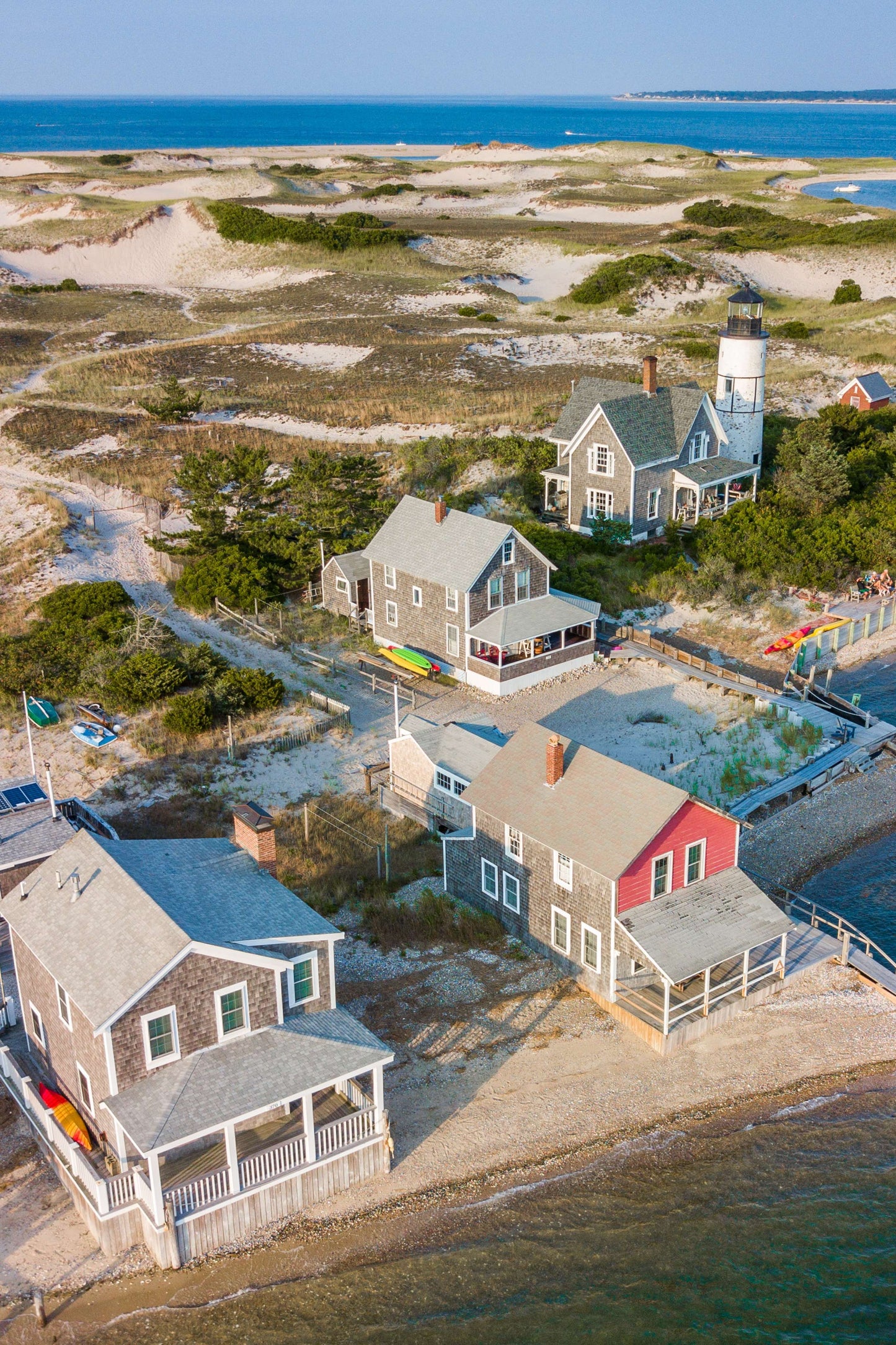 Sandy Neck Lighthouse at Sunset