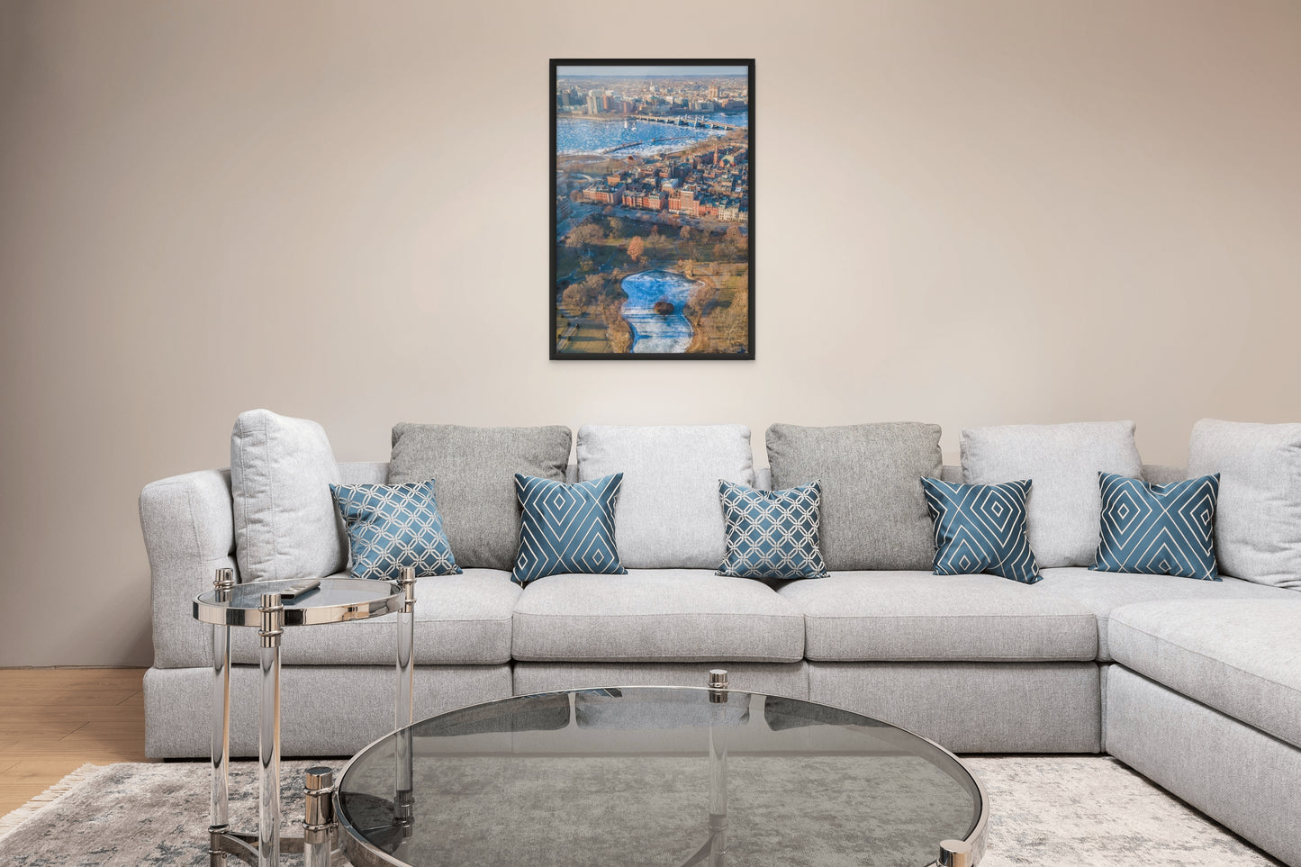 Frozen Boston Common