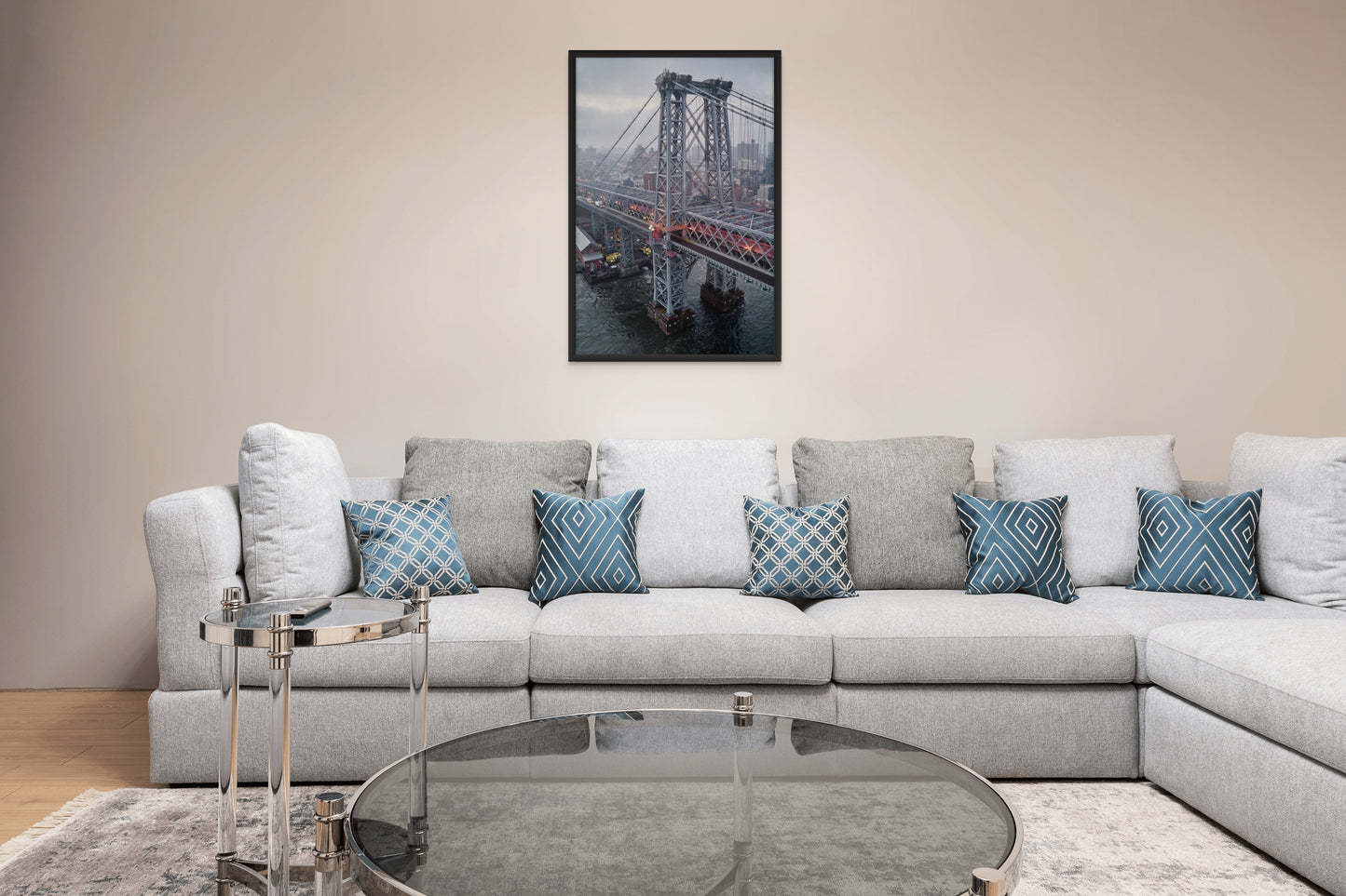 Williamsburg Bridge in the Rain