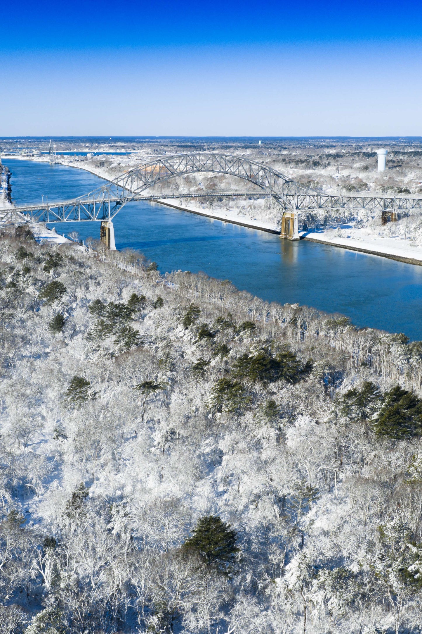 Bourne Bridge After the Storm