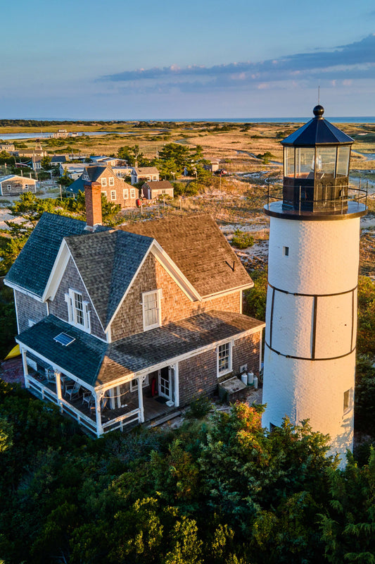 Sandy Neck Lighthouse at Sunrise