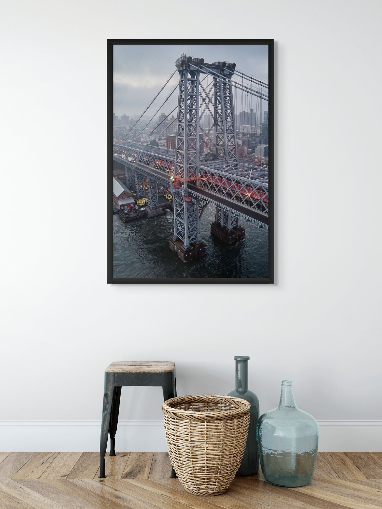 Williamsburg Bridge in the Rain